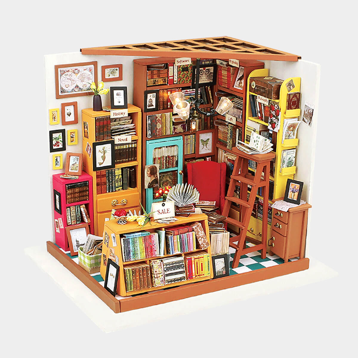 The Study - DIY Book Nook Kit