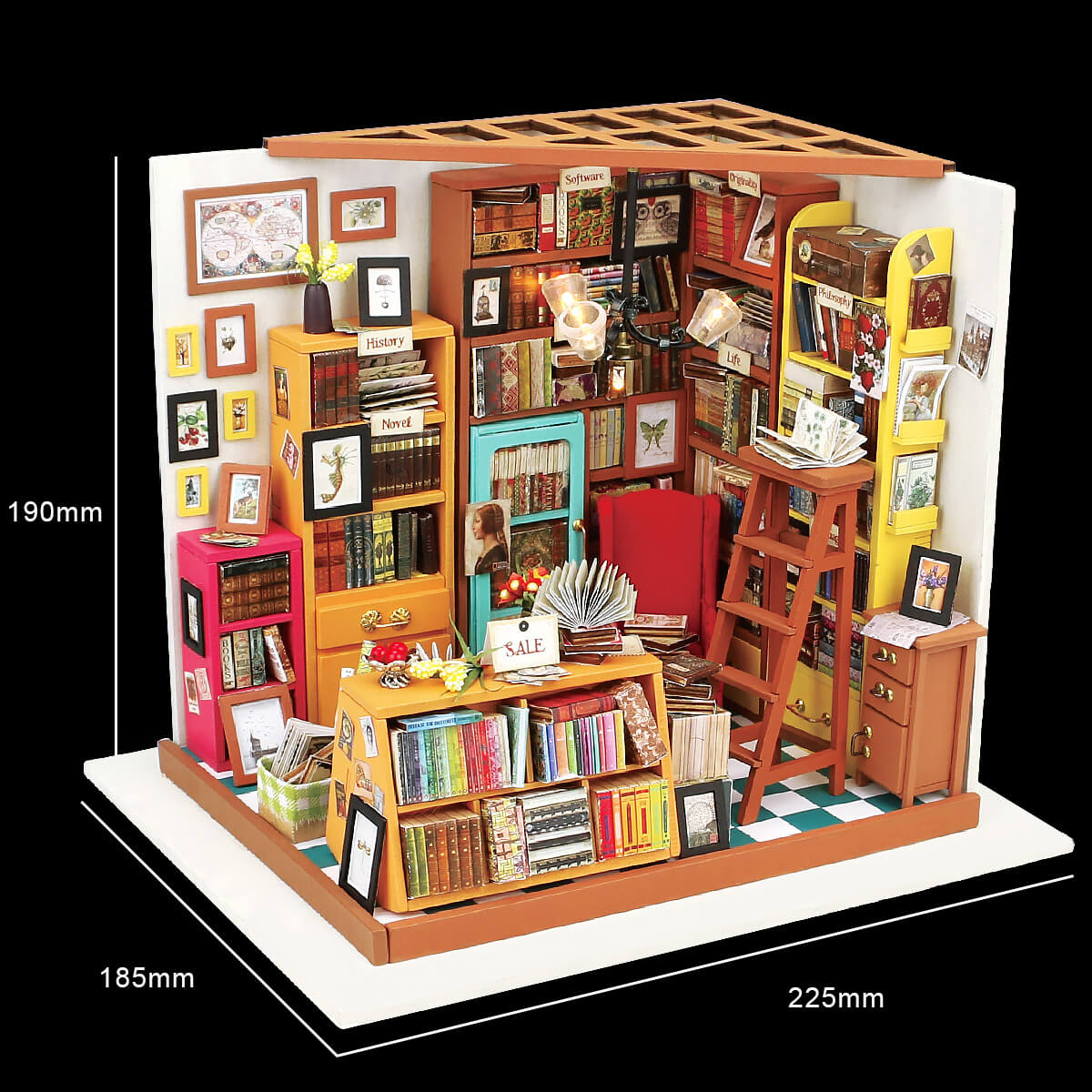 The Study - DIY Book Nook Kit