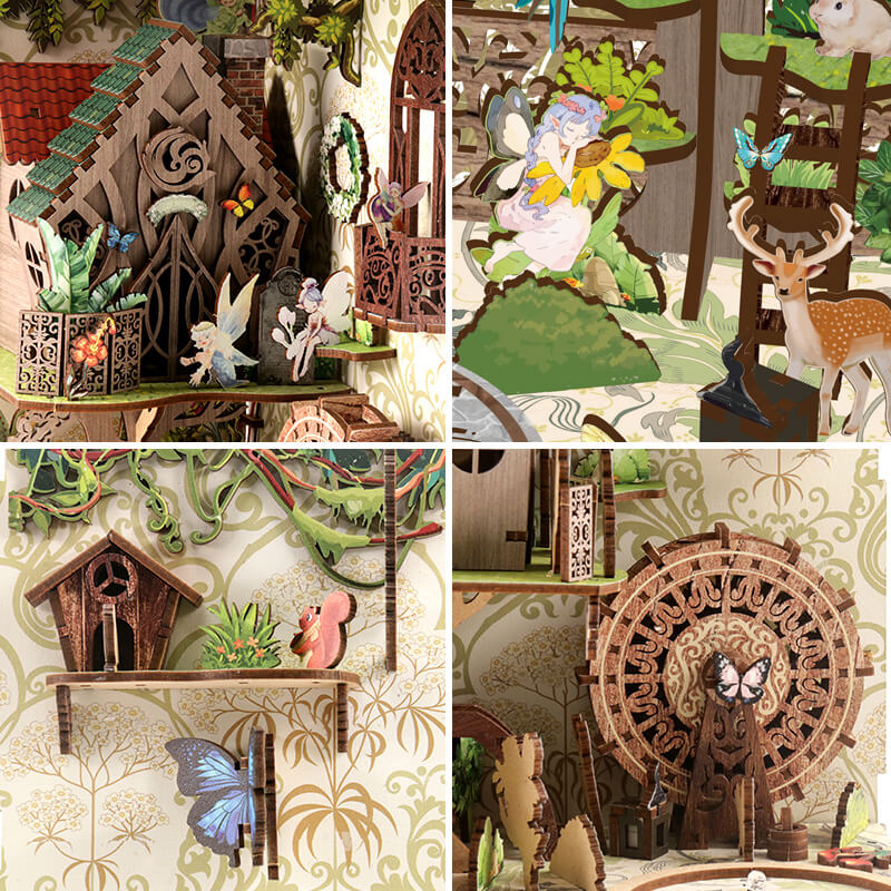 Secret World of the Forest – DIY Book Nook Kit